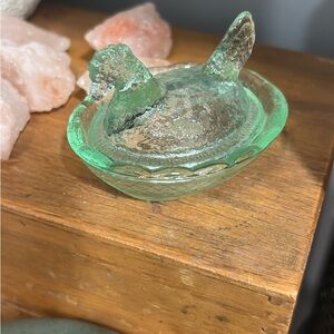 Hen on Nest Salt Cellar